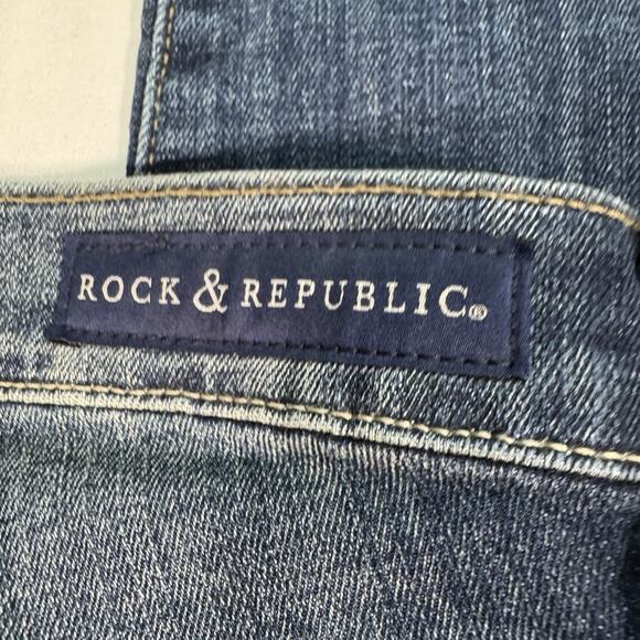 Rock & Republic Women’s Jeans Berlin Size 4 Medium‎ Wash - Picture 9 of 9